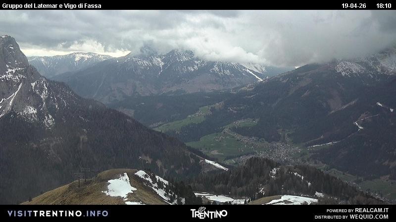 Archiv Foto Webcam Latemar-Gruppe