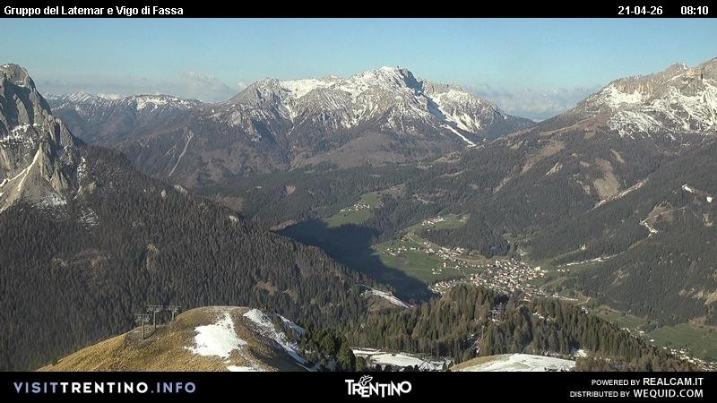 Archiv Foto Webcam Latemar-Gruppe