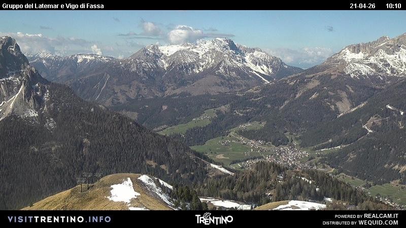 Archiv Foto Webcam Latemar-Gruppe