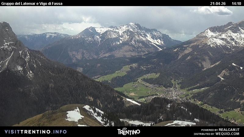 Archived image Webcam Gruppo del Latemar