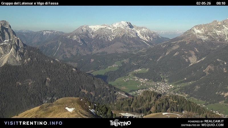 Archived image Webcam Gruppo del Latemar