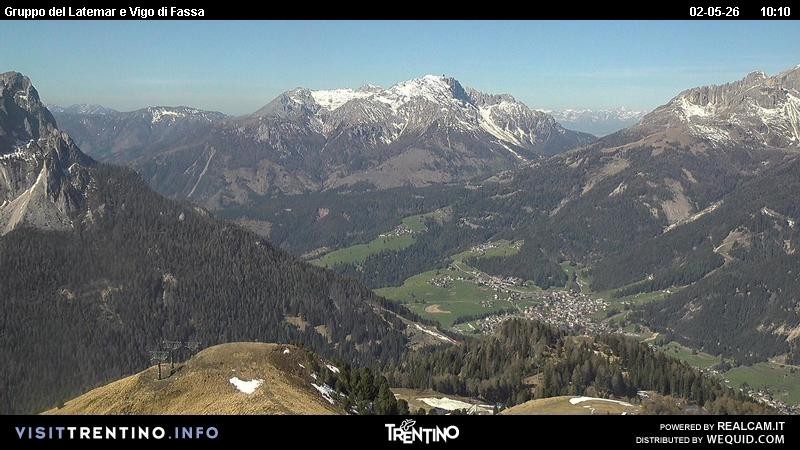Archived image Webcam Gruppo del Latemar