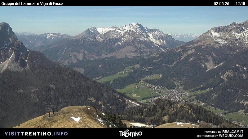 Archived image Webcam Gruppo del Latemar