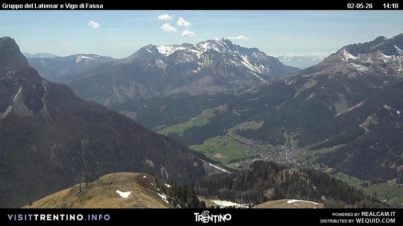 Archived image Webcam Gruppo del Latemar