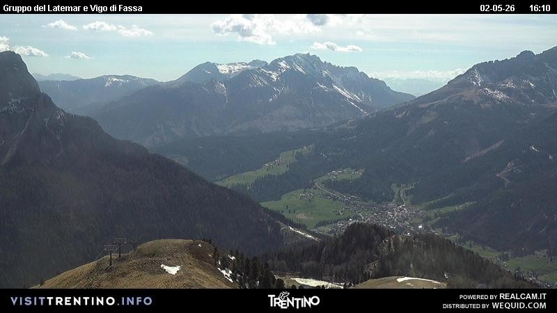 Archived image Webcam Gruppo del Latemar