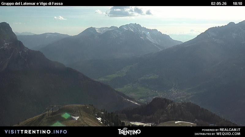 Archived image Webcam Gruppo del Latemar