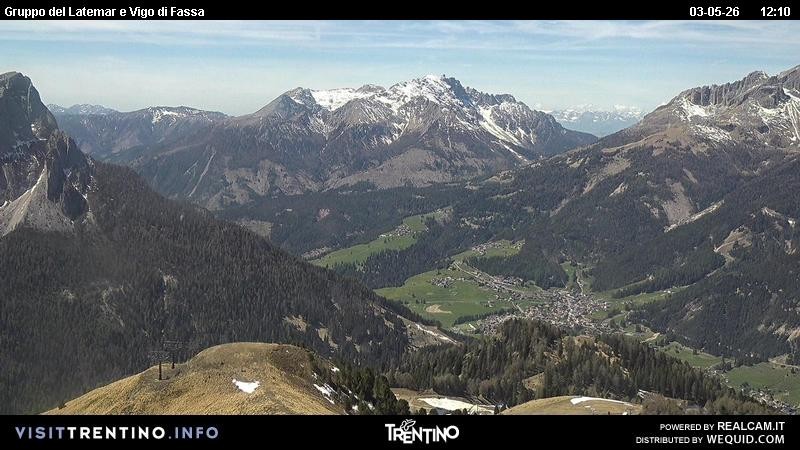 Archiv Foto Webcam Latemar-Gruppe