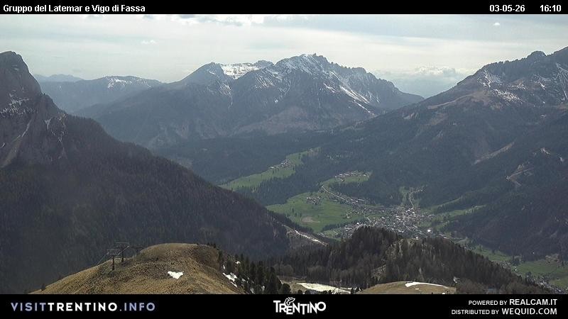 Archiv Foto Webcam Latemar-Gruppe