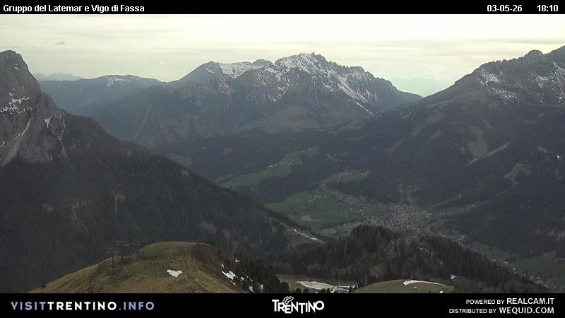 Archiv Foto Webcam Latemar-Gruppe