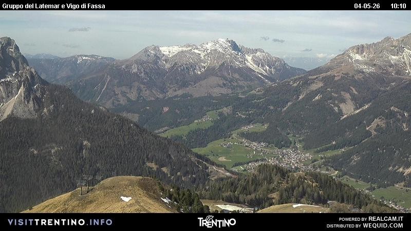 Archiv Foto Webcam Latemar-Gruppe