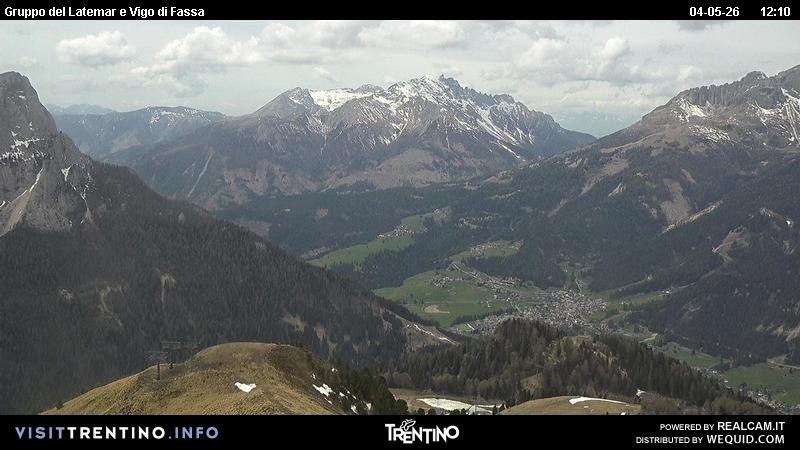 Archiv Foto Webcam Latemar-Gruppe
