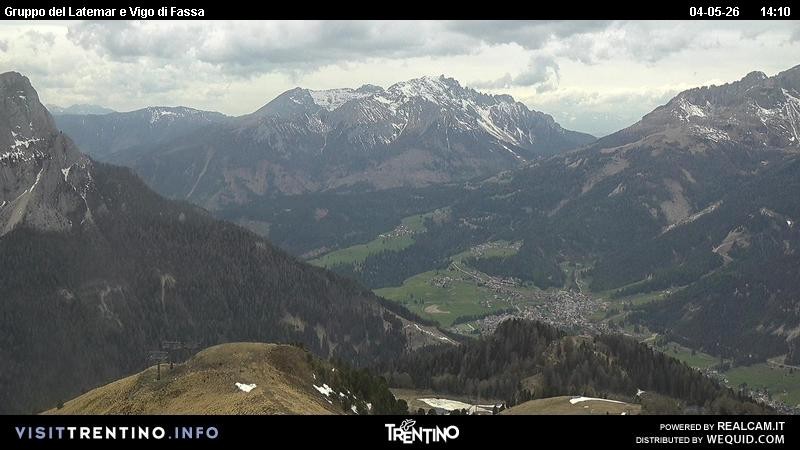 Archiv Foto Webcam Latemar-Gruppe