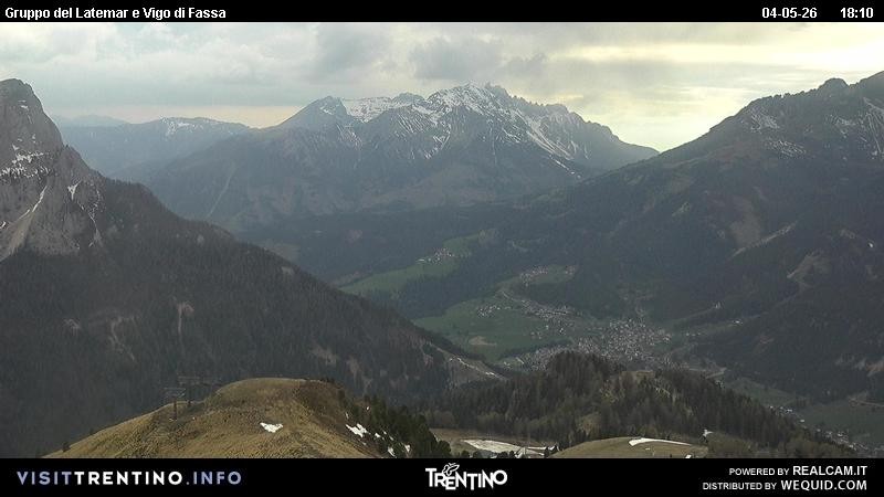 Archiv Foto Webcam Latemar-Gruppe