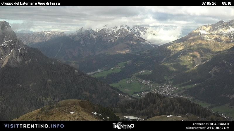Archiv Foto Webcam Latemar-Gruppe