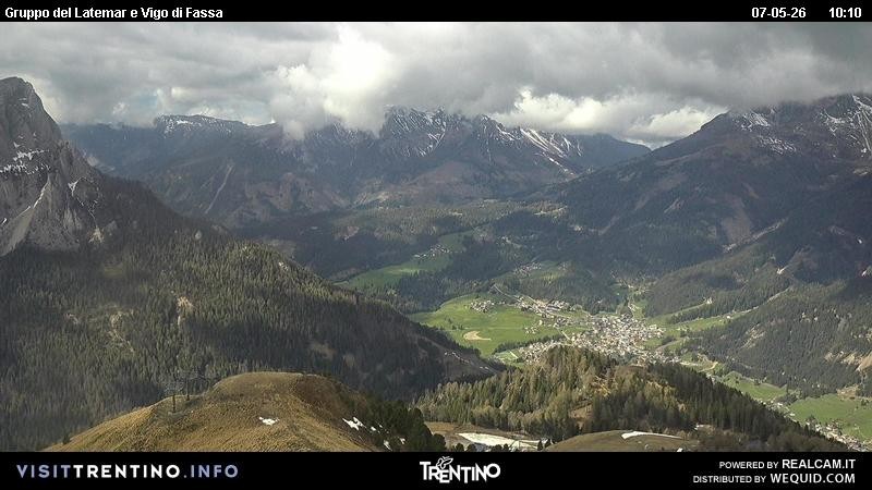 Archiv Foto Webcam Latemar-Gruppe