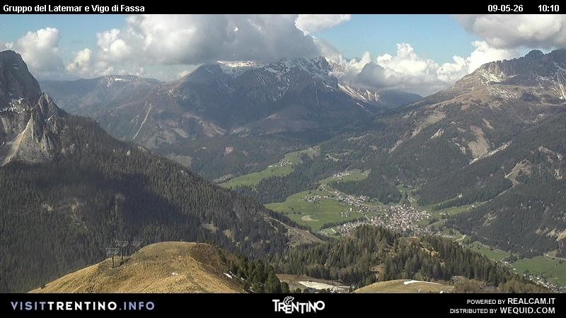 Archiv Foto Webcam Latemar-Gruppe