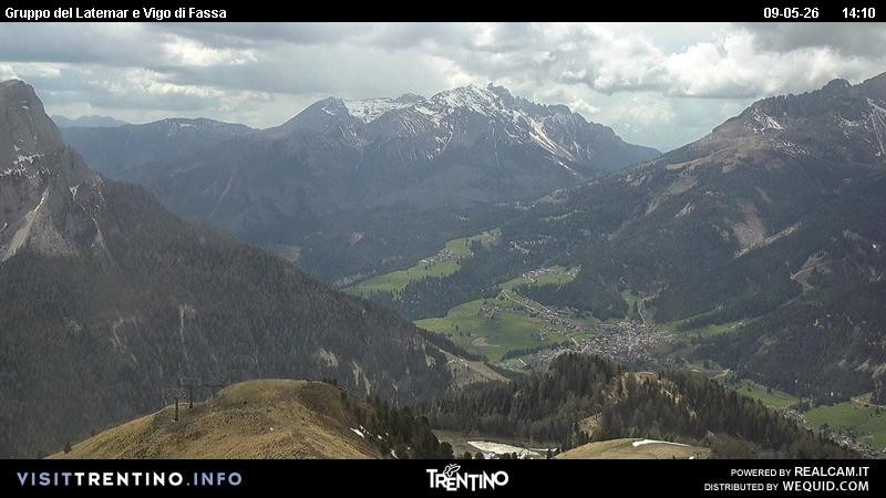 Archiv Foto Webcam Latemar-Gruppe