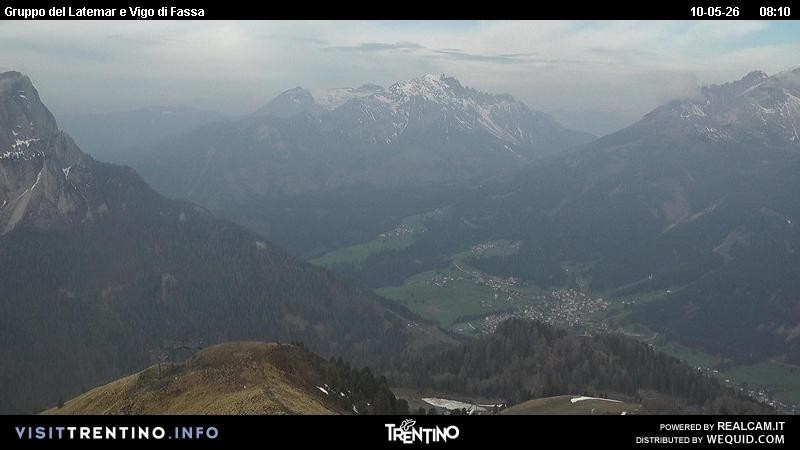 Archiv Foto Webcam Latemar-Gruppe