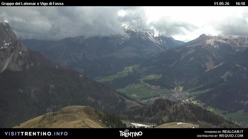 Archiv Foto Webcam Latemar-Gruppe