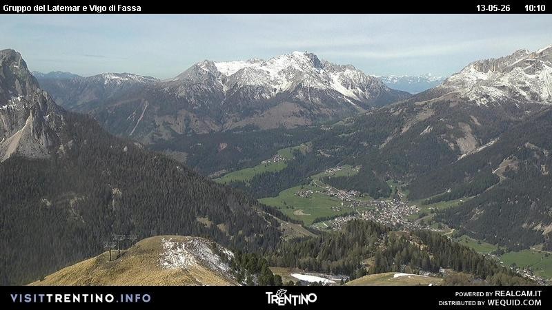 Archived image Webcam Gruppo del Latemar