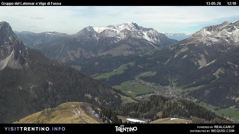 Archiv Foto Webcam Latemar-Gruppe