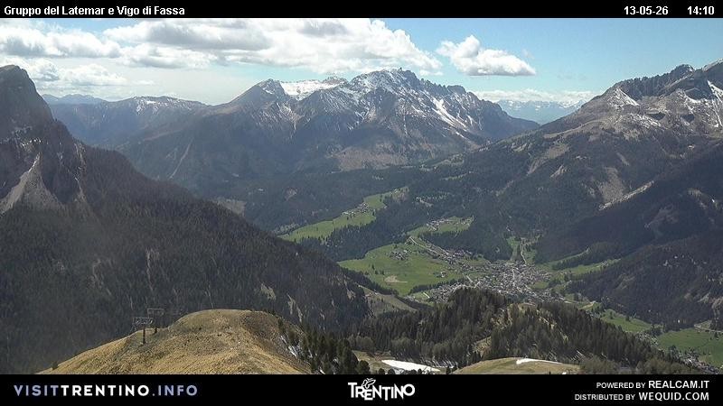 Archiv Foto Webcam Latemar-Gruppe