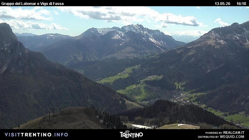 Archiv Foto Webcam Latemar-Gruppe