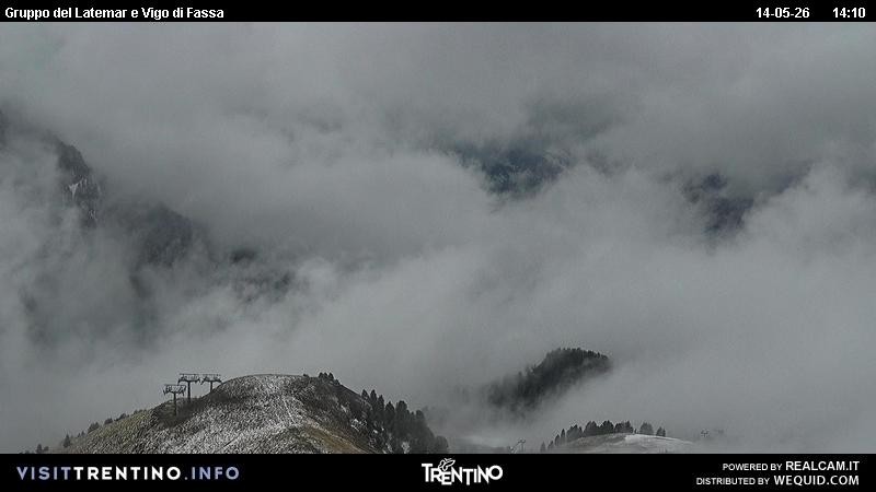Archiv Foto Webcam Latemar-Gruppe