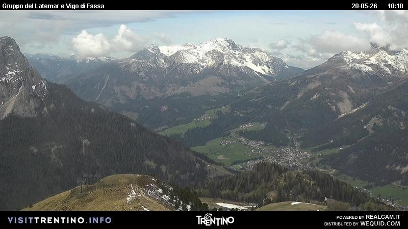 Archived image Webcam Gruppo del Latemar