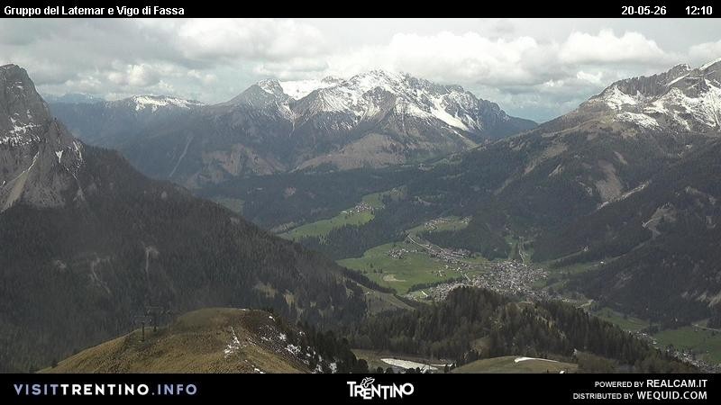 Archived image Webcam Gruppo del Latemar