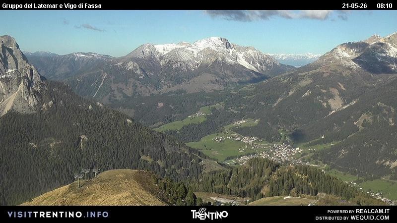 Archiv Foto Webcam Latemar-Gruppe