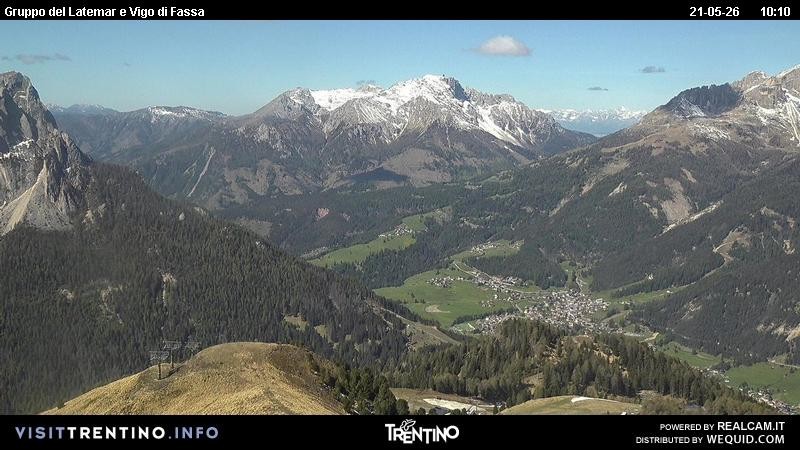 Archiv Foto Webcam Latemar-Gruppe