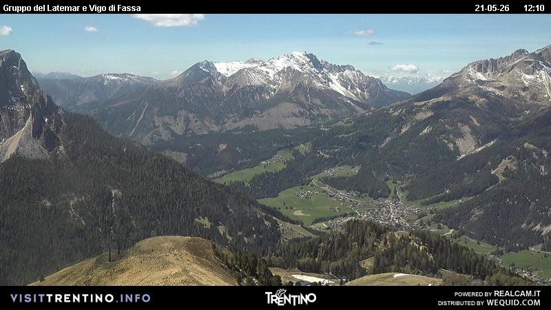 Archiv Foto Webcam Latemar-Gruppe