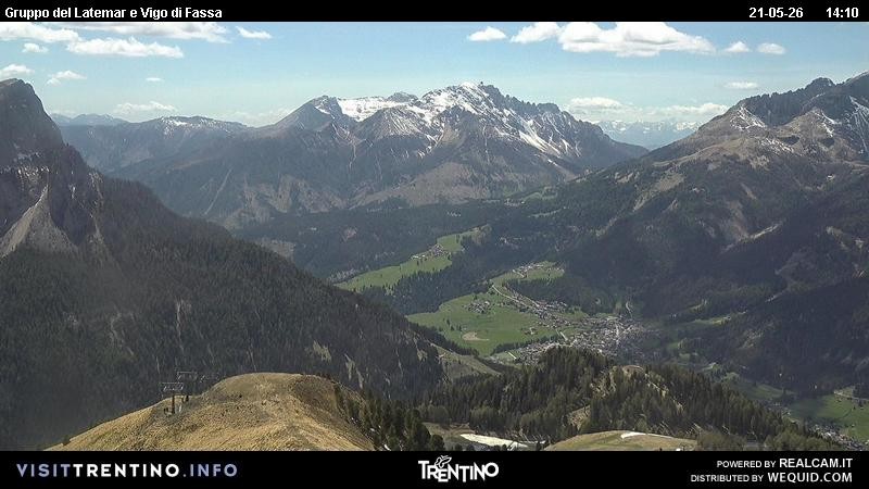 Archiv Foto Webcam Latemar-Gruppe