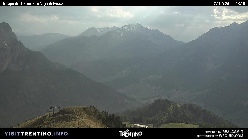 Archived image Webcam Gruppo del Latemar