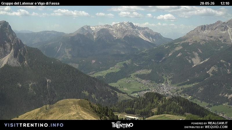 Archived image Webcam Gruppo del Latemar