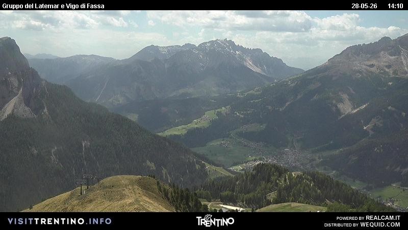 Archived image Webcam Gruppo del Latemar
