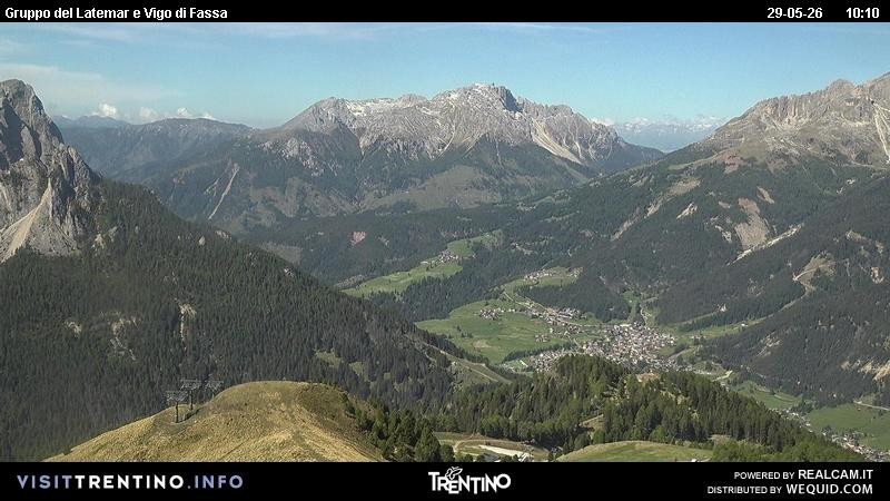 Archiv Foto Webcam Latemar-Gruppe