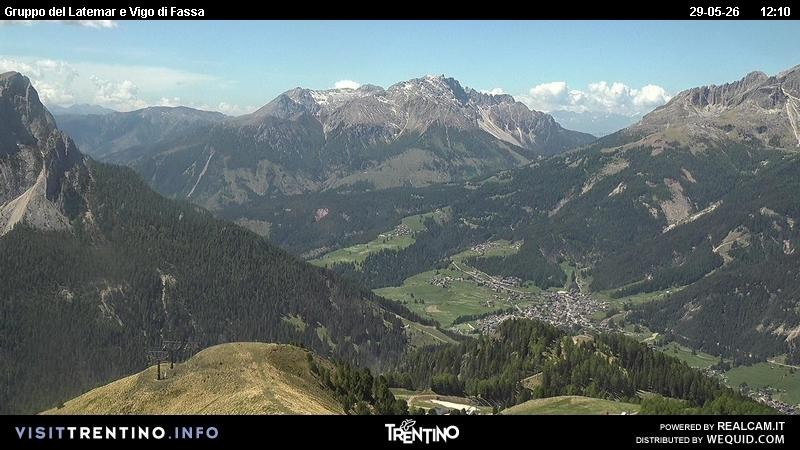 Archiv Foto Webcam Latemar-Gruppe