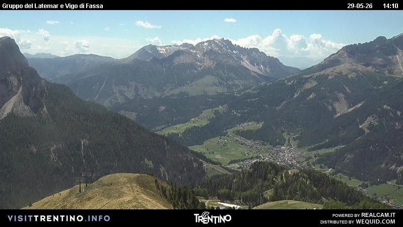 Archiv Foto Webcam Latemar-Gruppe