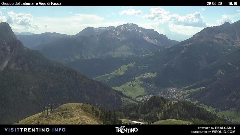 Archiv Foto Webcam Latemar-Gruppe