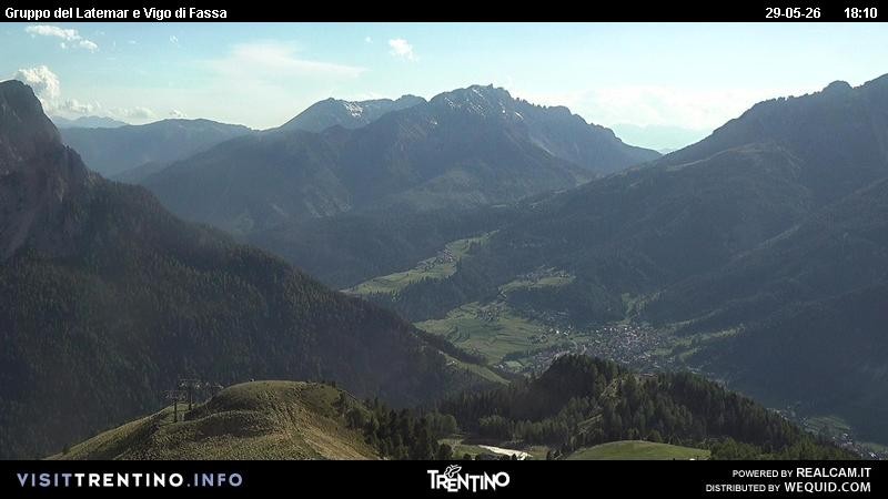 Archiv Foto Webcam Latemar-Gruppe
