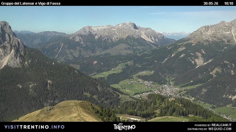 Archived image Webcam Gruppo del Latemar