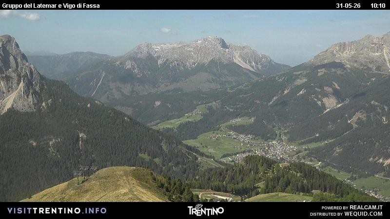 Archiv Foto Webcam Latemar-Gruppe