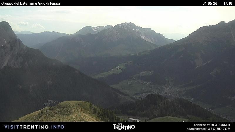 Archiv Foto Webcam Latemar-Gruppe