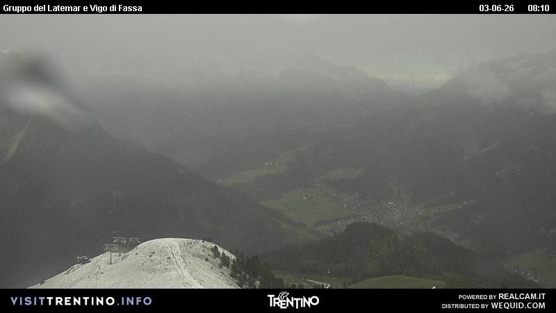 Archived image Webcam Gruppo del Latemar