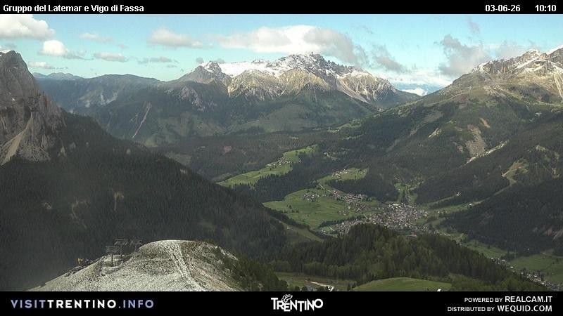 Archived image Webcam Gruppo del Latemar
