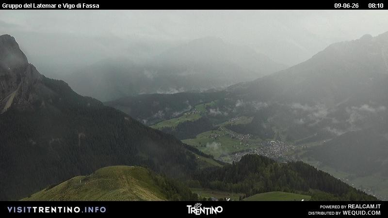 Archived image Webcam Gruppo del Latemar