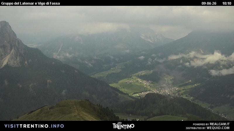 Archived image Webcam Gruppo del Latemar