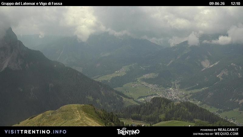 Archived image Webcam Gruppo del Latemar